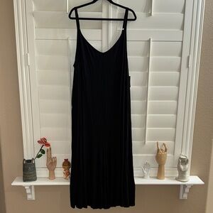Torrid Super Soft Culotte Jumpsuit Black